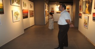 Medaş Sanat Galerisinde ‘Renkler Konuşsun Resim Sergisi Açıldı