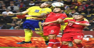 Uefa Uluslar B Ligi: İsveç: 1 - Türkiye: 0 (İlk Yarı Sonucu)