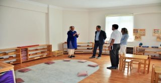 İl Milli Eğitim Müdürü Celalettin Ekinci Montessori Sınıflarında İncelemelerde Bulundu