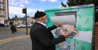 Sivasta Atık Giysi Kumbara Uygulaması
