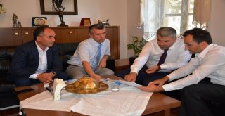 Milletvekili Canbeyden Kaymakam Sırmalıya Ziyaret