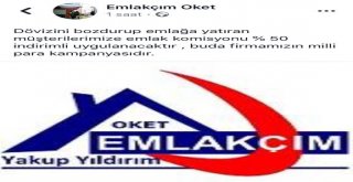 Dövizdeki Yükselişe Emlakçıdan İndirimli Tepki