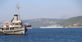 Rus Savaş Gemisi Çanakkale Boğazından Geçti