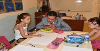 Başkan Sarıkurttan Küçük Kursiyerlere Ziyaret