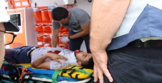 Kontrolden Çıkan 2 Otomobil Kafa Kafaya Çarpıştı: 1İ Ağır 3 Yaralı