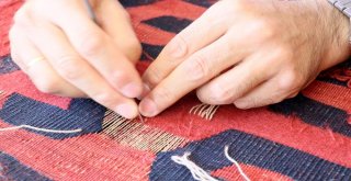 (Özel) Yüzlerce Yıllık Tarihi Halılar Aksarayda Yeniden Hayat Buluyor