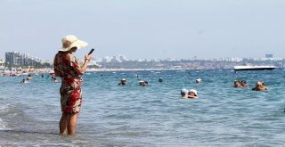 Antalyada Yazdan Kalma Günler Yaşanıyor