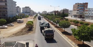 Kilisten İdlip Sınırına Askeri Araç Sevkıyatı