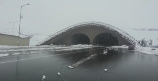 Ovite Kar Yağdı, Ulaşım Tünelden Sağlanıyor