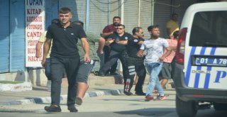 Çocukların Kavgasına Büyükler Katıldı Ortalık Karıştı