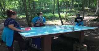 Engelli Öğrenciler Diriliş Kampında Eğlendi