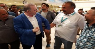 Başkan Özgökçe, Yılın İlk Hacı Adaylarını Uğurladı