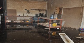Bulanıkta Mobilya Fabrikasında Yangın