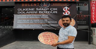 Dolar Bozdurana Bayram İçin Tepsi Tepsi Börek