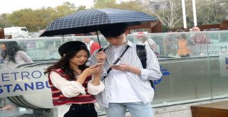 Taksim Bir Günde İki Mevsimi Yaşadı