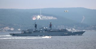 Romanya Savaş Gemisi Çanakkale Boğazından Geçti