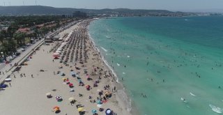 Tatilciler, Çeşmeye Akın Etti