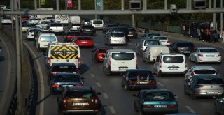 Okulların Açıldığı İlk Gün Bursa Trafiği Havadan Görüntülendi