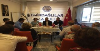 Saint-Josse Belediye Başkanı Emir Kırdan Emirdağlılar Vakfına Ziyaret