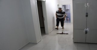 Nusaybinde Kanalizasyon Borusu Patladı Evleri Su Bastı