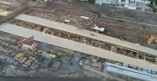 Haydarpaşa Garı Altında Ortaya Çıkarılan Antik Şehir Havadan Görüntülendi
