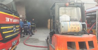 Mobilya Fabrikasında Yangın
