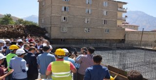 Hakkaride Asp Hizmet Binasının Temeli Atıldı