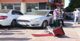 Manavgatta Trafik Kazası:  1 Yaralı