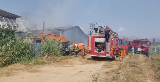 Aydın Nazillide Fabrika Yangını