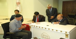 Bitlis Valisinden Farklı Randevu Sistemi