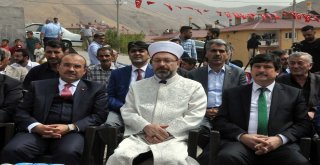 Diyanet İşleri Başkanı Bitliste Cami Açılışına Katıldı