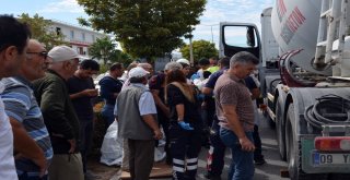 Aşure Hayrına Giden Çift Beton Mikserinin Altında Kaldı: 1 Ölü, 1 Ağır Yaralı