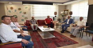 Başkan Ergünden Türk Kızılayının Kurban Bağışına Destek