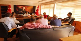 Vadefden Kaymakam Çetine Ziyaret