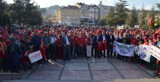 Kastamonuda 105 Kilometrelik Atatürk Ve İstiklal Yolu Yürüyüşü Sona Erdi