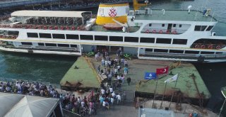 (Özel) Şehir Hatları Vapurları 7 Buçuk Ayda Marmara Bölgesinin Nüfusu Kadar Yolcu Taşıdı