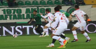 Spor Toto Süper Lig: Akhisarspor: 1 - Göztepe: 0 (İlk Yarı)