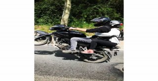 Fatih Sultan Mehmet Köprüsünde Motosikletli Maganda Terörü
