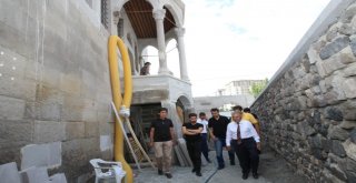 Başkan Büyükkılıç, Filintanın Konağında İncelemelerde Bulundu