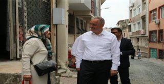 Eyüpsultandaki Kırkmerdiven Caddesi Yenileniyor