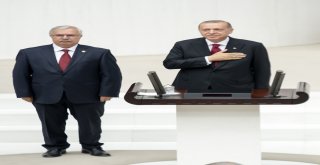 Cumhurbaşkanı Erdoğan Tbmmde Yemin Etti