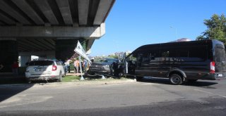 Manavgatta Turist Transfer Aracı Kazası: 1İ Alman Uyruklu 4 Yaralı