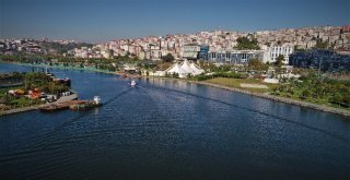 (Özel) Havadan Görüntülenen Haliç, Tabiat Parklarını Aratmadı