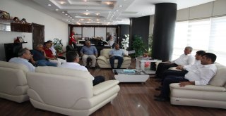 Milletvekili Tutdere Başkan Uslu İle Bir Araya Geldi