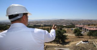 Vali Kaldırım,ipek Yolu Projesiyle İlgili Çalışmaları İnceledi