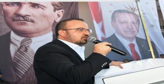 Turan, Bozcaadada Sağlık Lojmanları Temel Atma Törenine Katıldı