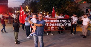 15 Temmuz Demokrasi Yürüyüşüne Siirtten Binlerce Kişi Katıldı