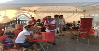 Akçakoca Çınar Caddesinde Kan Bağışı