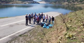 Hocalar Devlethan Barajı Çevresinde Temizlik Çalışması