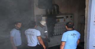 Trafoda Çıkan Yangın İtfaiyenin Müdahalesiyle Söndürüldü